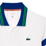 camiseta-polo-lacoste-roland-garros-medvedev-branco-gola-azul-gola