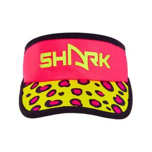 Viseira Feline Velcro 02 Rosa/Animal Print - Shark