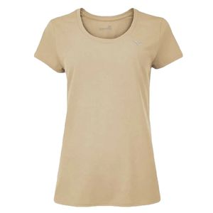 Camiseta Feminina Nirvana Bege - Mizuno