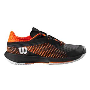 Tênis Kaos Swift 1.5 Clay Preto e Laranja - Wilson