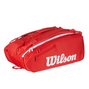 Raqueteira Super Tour 15R Vermelha (2025) - Wilson