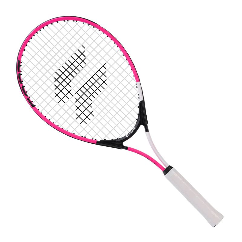 raquete-tenis-infantil-fort-25-rosa-inclinada