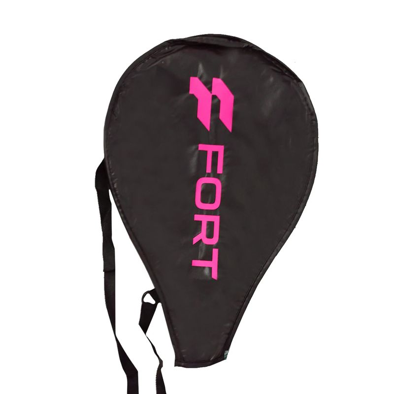 raquete-tenis-infantil-fort-25-rosa-capa