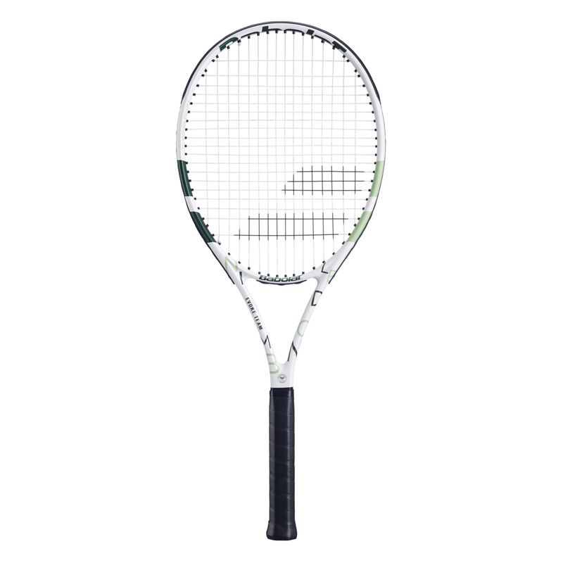 raquete-tenis-babolat-iniciante-evoke-102-wim-verde-frente