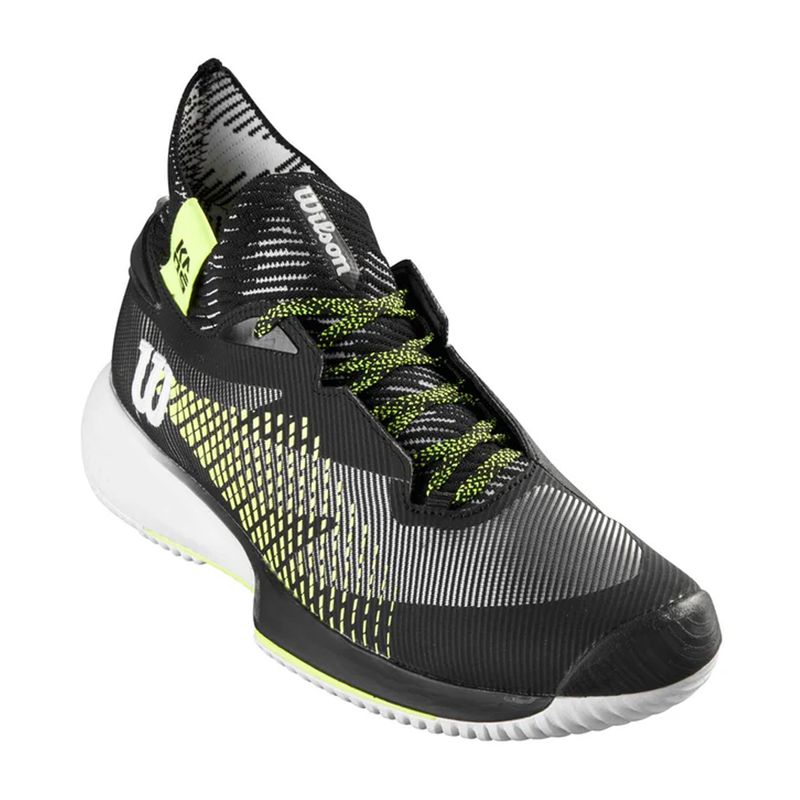 tenis-wilson-kaos-rapide-sft-preto-cinza-lateral-frente