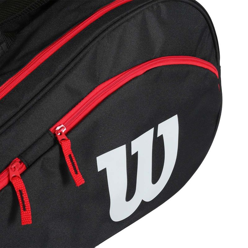 raqueteira-wilson-advantage-2025-6R-preta-bolso-acessorios
