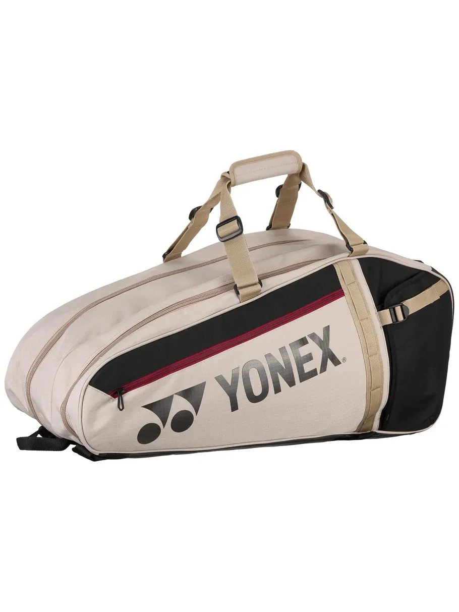 Raqueteira Dupla Yonex 2026 Gearlogic Bege - Casa do Tenista